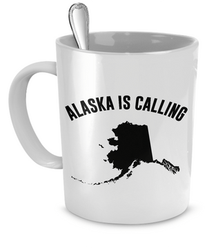 Alaska Is Calling | White Mug