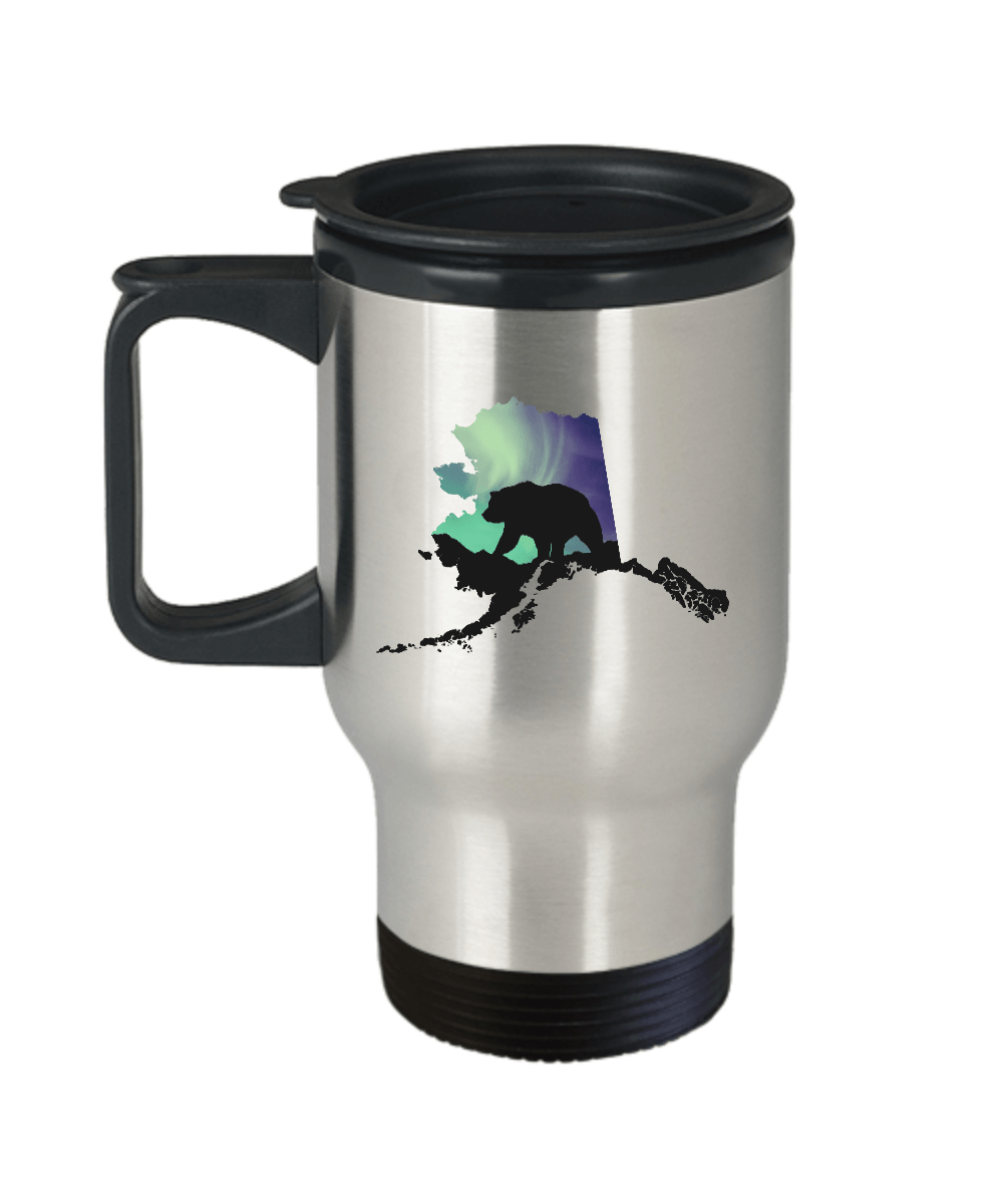 Aurora Bear Travel Mug