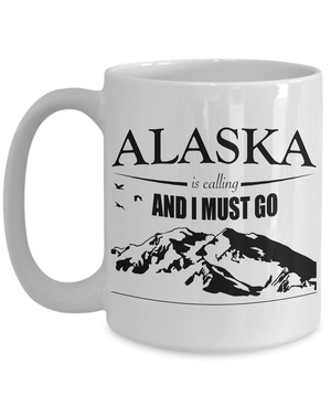 Alaska Is Calling Mug