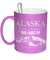 Alaska Is Calling I Must Go | Metallic Colored Mugs